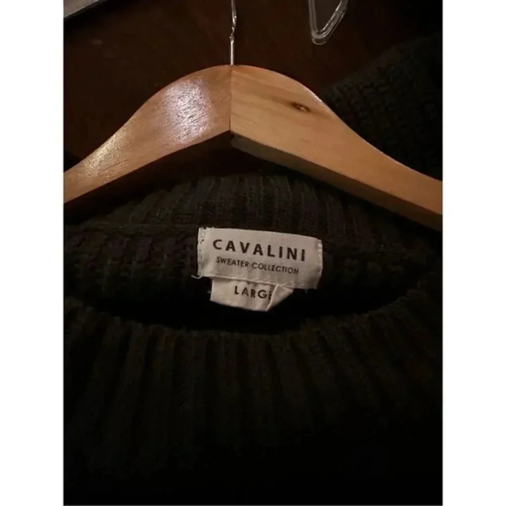 Cavalini Green‎ Knit Sweater Large